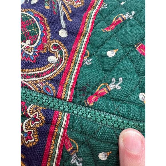 Rare Vera Bradley Vintage Golf Print Extra Large Duffel Bag Made in USA - Picture 5 of 11